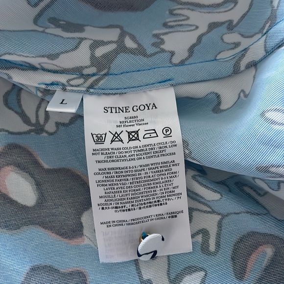 Stine Goya Reflection midi dress in Cosmos - Picture 9 of 15